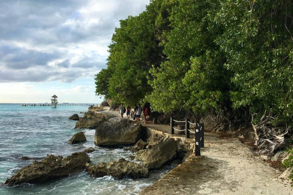 Casa El Quinto Elemento, Departamento Tierra! Lägenhet Isla Mujeres Exteriör bild