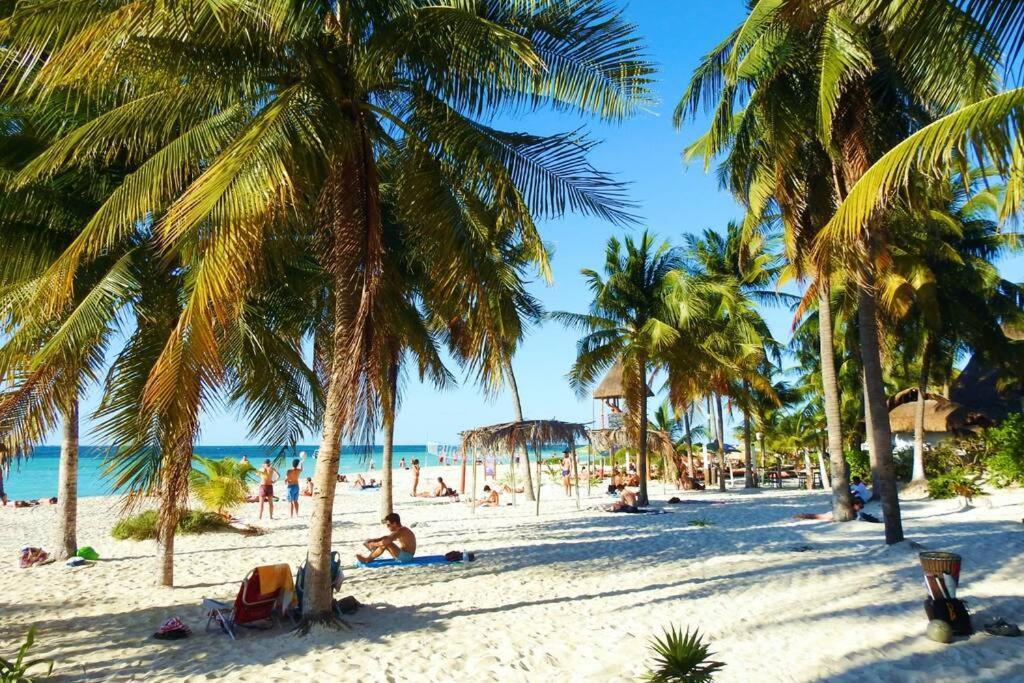 Casa El Quinto Elemento, Departamento Tierra! Lägenhet Isla Mujeres Exteriör bild